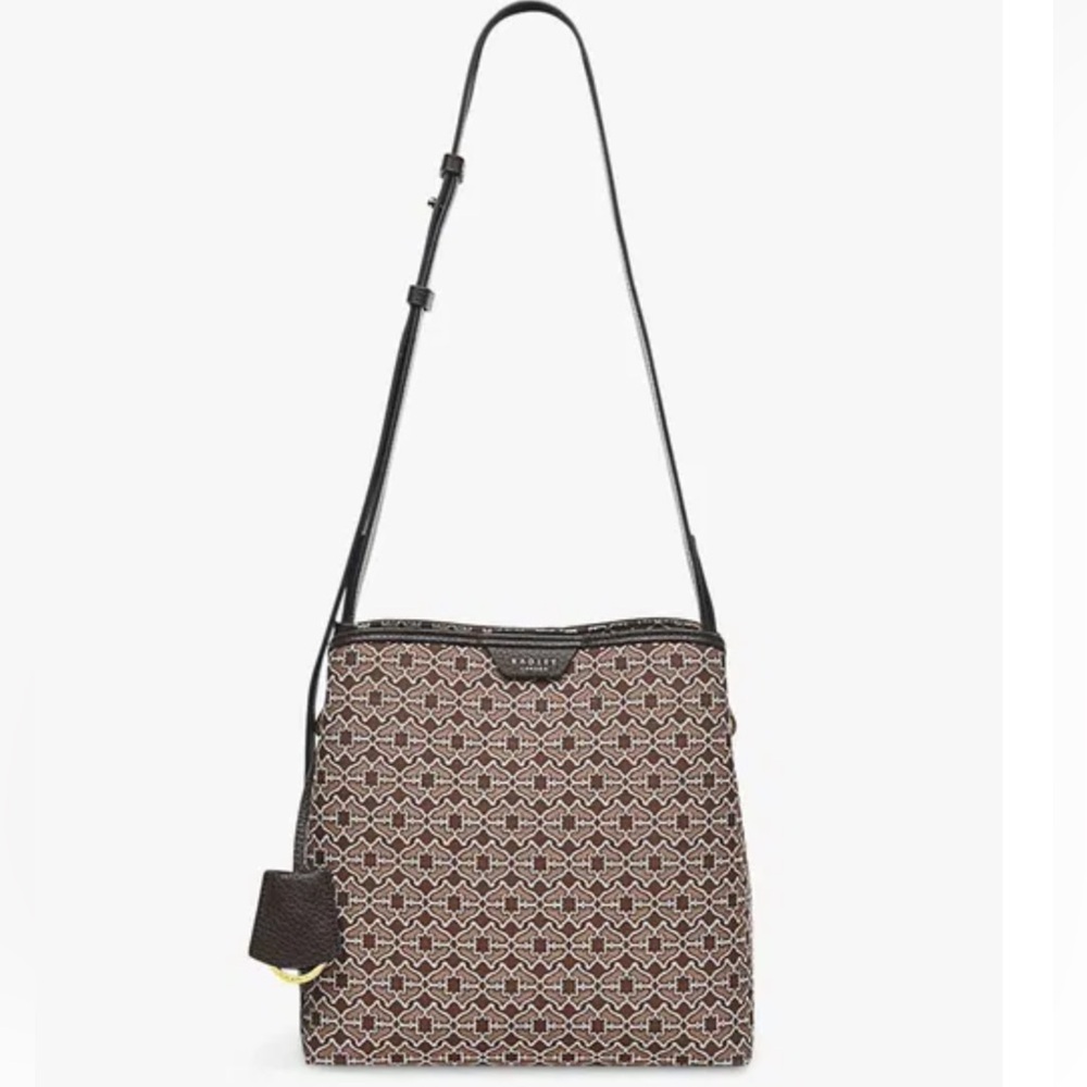 Radley London Duke's Place Heirloom Crossbody Bag in Tortoise NWT